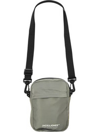 Jack & Jones Ανδρική Τσάντα Ώμου / Χιαστί Γκρι 12269919