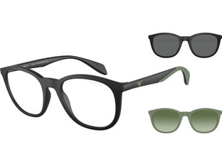 Emporio Armani EA4211 50011W Ανδρικός Σκελετός Γυαλιών Οράσεως Κοκάλινος Μαύρος