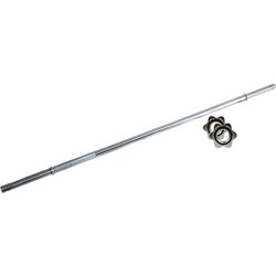 Toorx 10-432-023 Ίσια Μπάρα 7.8kg Φ25mm 180cm με Βιδωτά Κολάρα