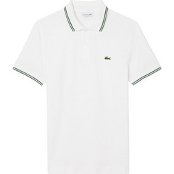 Lacoste Ανδρική Μπλούζα Polo Κοντομάνικη Λευκή 3PH9875-001
