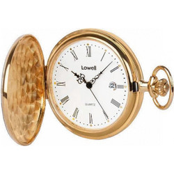 Lowell Ρολόι Τσέπης Quartz με Αλυσίδα PO8126G