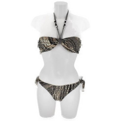 Valery Bikini Set Strapless Γκρι RGB32