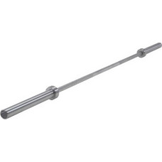 Ligasport Ίσια Μπάρα Ολυμπιακού Τύπου 15.2kg Φ50mm 150cm με Κολάρα Δαχτυλίδια