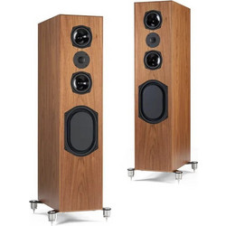 Falcom Acoustics M50 Ζεύγος Ηχείων Hi-Fi Δαπέδου 250W 3 Δρόμων Brown