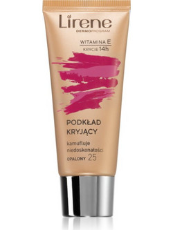 Lirene Vitamin E 25 Tanned Liquid Make Up 30ml