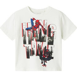 Name It Παιδικό T-Shirt Κοντομάνικο Εκρού 13240715