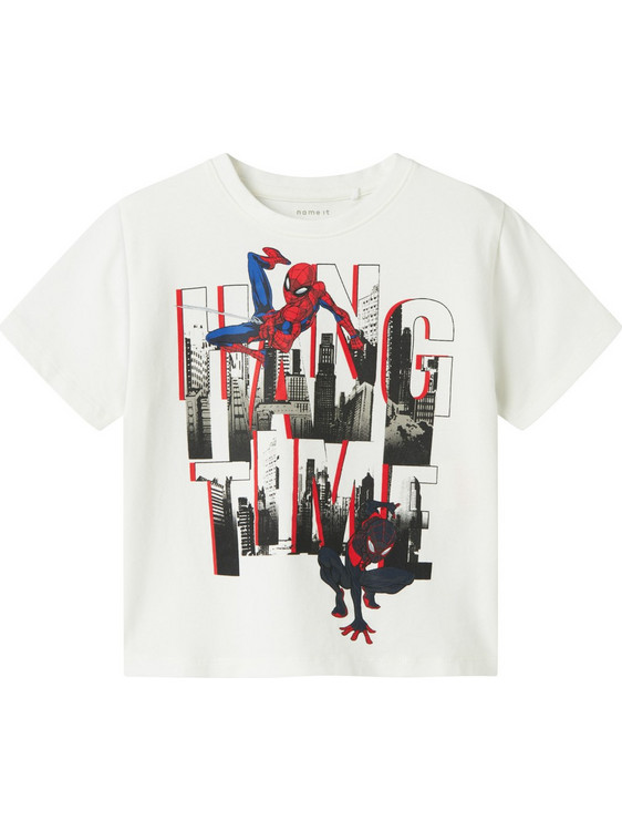 Name It Παιδικό T-Shirt Κοντομάνικο Εκρού 13240715