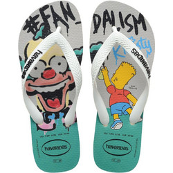 Havaianas Simpsons Ανδρικές Σαγιονάρες Αντιολισθητικές Πολύχρωμες 4137889-0121