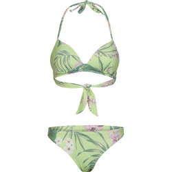 Roxy Bikini Set Floral Πράσινο Mint ERJX203560-XGMY