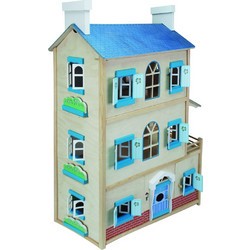Zita Toys Κουκλόσπιτο Διπλής Όψης 006.23