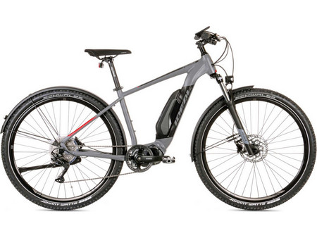 Ideal Prisma E610-581 Suv GTS Ηλεκτρικό Ποδήλατο Trekking 29" με 10 Ταχύτητες και Δισκόφρενα Γκρι