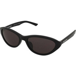 Balenciaga BB0404SK 001 Γυναικεία Γυαλιά Ηλίου Cat Eye Κοκάλινα Μαύρα με Μαύρο Φακό
