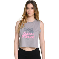 Target Γυναικείο Αθλητικό T-Shirt Γκρι S25-65708-60