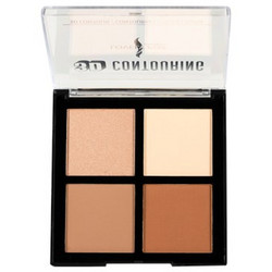 Lovely 3D Contouring Highlighter Palette