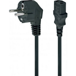 Cablexpert PC-186-1M Καλώδιο Τροφοδοσίας Schuko to IEC C13 1m