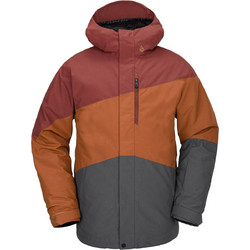 Volcom Ανδρικό Μπουφάν Χειμωνιάτικο Softshell Αδιάβροχο Πορτοκαλί G0452505-CRL