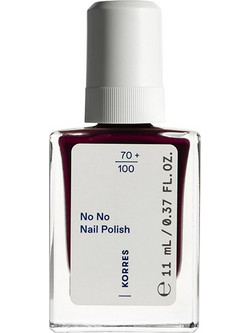 Korres No No 59 Burgundy Red Velvet Βερνίκι Νυχιών 11ml