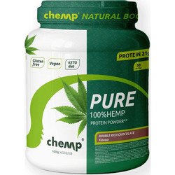Chemp Pure 100% Hemp Vanilla Ice Cream Φυτική Πρωτεΐνη Χωρίς Γλουτένη 1.02kg