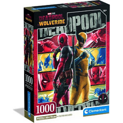 Puzzle Clementoni Deadpool And Wolverine 1000 Κομμάτια