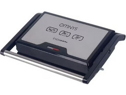 Omnys SM543IN Τοστιέρα με Κεραμικές Πλάκες για 2 Τοστ 1300W