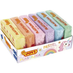 Jovi Σετ Πλαστελίνη Pastel 6τμχ