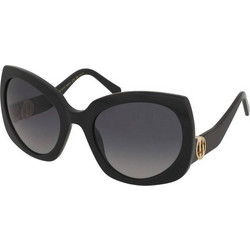 Marc Jacobs MARC808/S 8079O Γυναικεία Γυαλιά Ηλίου Μάσκα Κοκάλινα Μαύρα με Μαύρο Φακό