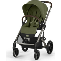 Cybex Balios S Lux Καρότσι Μωρού Μπαστούνι Moss Green