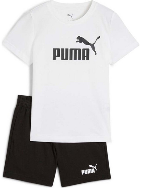 Puma Παιδικό Σετ για Αγόρι Καλοκαιρινό Λευκό Μαύρο 685240-02