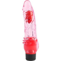 Chisa Novelties Basic Luv Theory 7.8" Vibrator Ρεαλιστικός Δονητής 19.8cm Κόκκινος