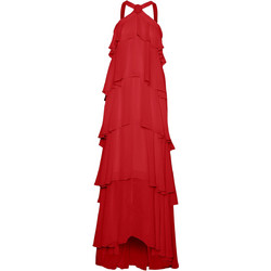 Vero Moda Maxi Καλοκαιρινό Φόρεμα για Γάμο / Βάπτιση Κόκκινο 10295237