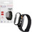 Volte-Tel Πλαστική Θήκη Tempered Glass για Xiaomi Smart Band 8 / 8 NFC Μαύρη