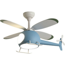 Primo PRCF-80678 Ανεμιστήρας Οροφής 98cm 35W με Φως & Τηλεχειριστήριο Μπλε