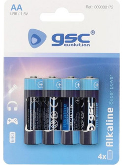 GSC Evolution Alkaline AA 4τμχ