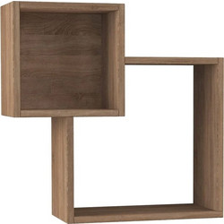 Megapap Shally Dogan Βιβλιοθήκη Τοίχου 57.5x20x57.5cm GP037-0007,1