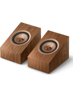 KEF R-8a Meta Ζεύγος Ηχείων Hi-Fi 150W 2 Δρόμων Walnut