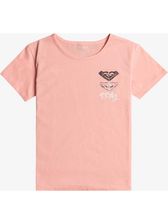 Roxy Παιδικό T-Shirt Κοντομάνικο Σομόν ERGZT04063-MFE0