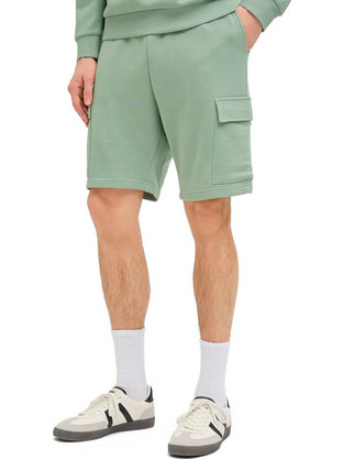 Jack & Jones JJ Rebel Ανδρική Βερμούδα Cargo Πράσινο Mint 12271173