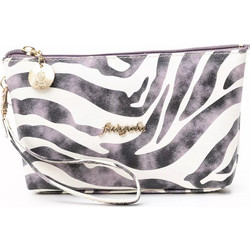 Fragola Zebra PC014 Γυναικείο Νεσεσέρ με Θήκες 21x4x12cm Μωβ