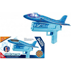 Zita Toys Σετ Παιδικό Πιστόλι Εκτοξευτής Αεροπλάνου 005819-11B