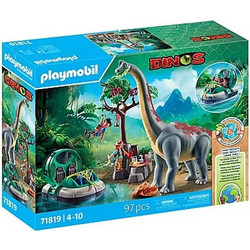 Playmobil Dinos Βραχιόσαυρος & Χόβερκραφτ για 4-10 Ετών 71819