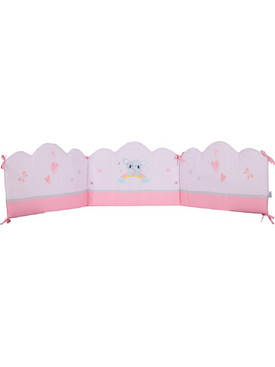 Das Home Fun 4934 Πάντα Κούνιας Ροζ 45x195cm
