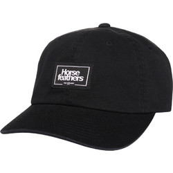 Horsefeathers Ανδρικό Καπέλο Jockey Υφασμάτινο Μαύρο AM259A