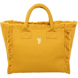 Feel & Touch Caribbean Τσάντα Θαλάσσης Ώμου Πορτοκαλί 24x26cm