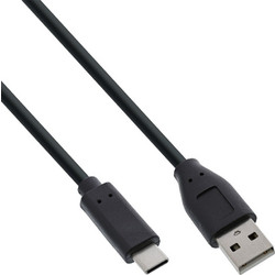 InLine USB-A to USB-C 5m Black 35735