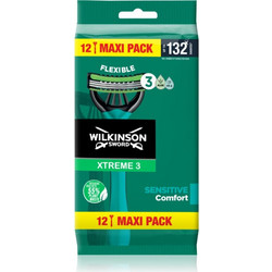 Wilkinson Sword Xtreme 3 Sensitive Comfort Ξυραφάκι μιας Χρήσης με 3 Λεπίδες & Λιπαντική Ταινία 12τμχ