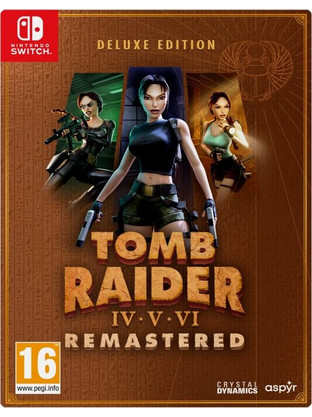 Tomb Raider IV-VI Remastered Deluxe Edition Nintendo Switch