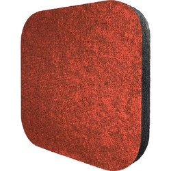 Proacoustics iZiSound Rec Ηχοαπορροφητικό Πάνελ 45x45x5cm 1τμχ Κόκκινο