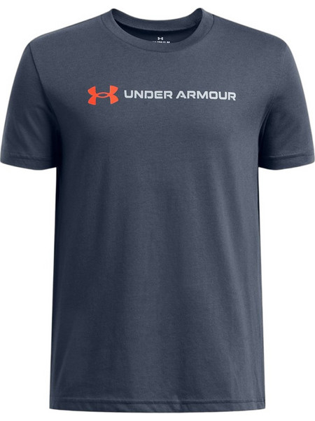 Under Armour Wordmark Ανδρικό Αθλητικό T-Shirt Navy Μπλε 1389963-044