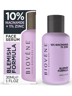 Biovene Barcelona Blemish Formula 10% Niacinamide 1% Zinc Ενυδατικό Serum Προσώπου με Νιασιναμίδη 30ml