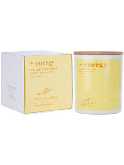 Little Secrets +Energy Skin Wellbeing Κερί Μασάζ 160ml